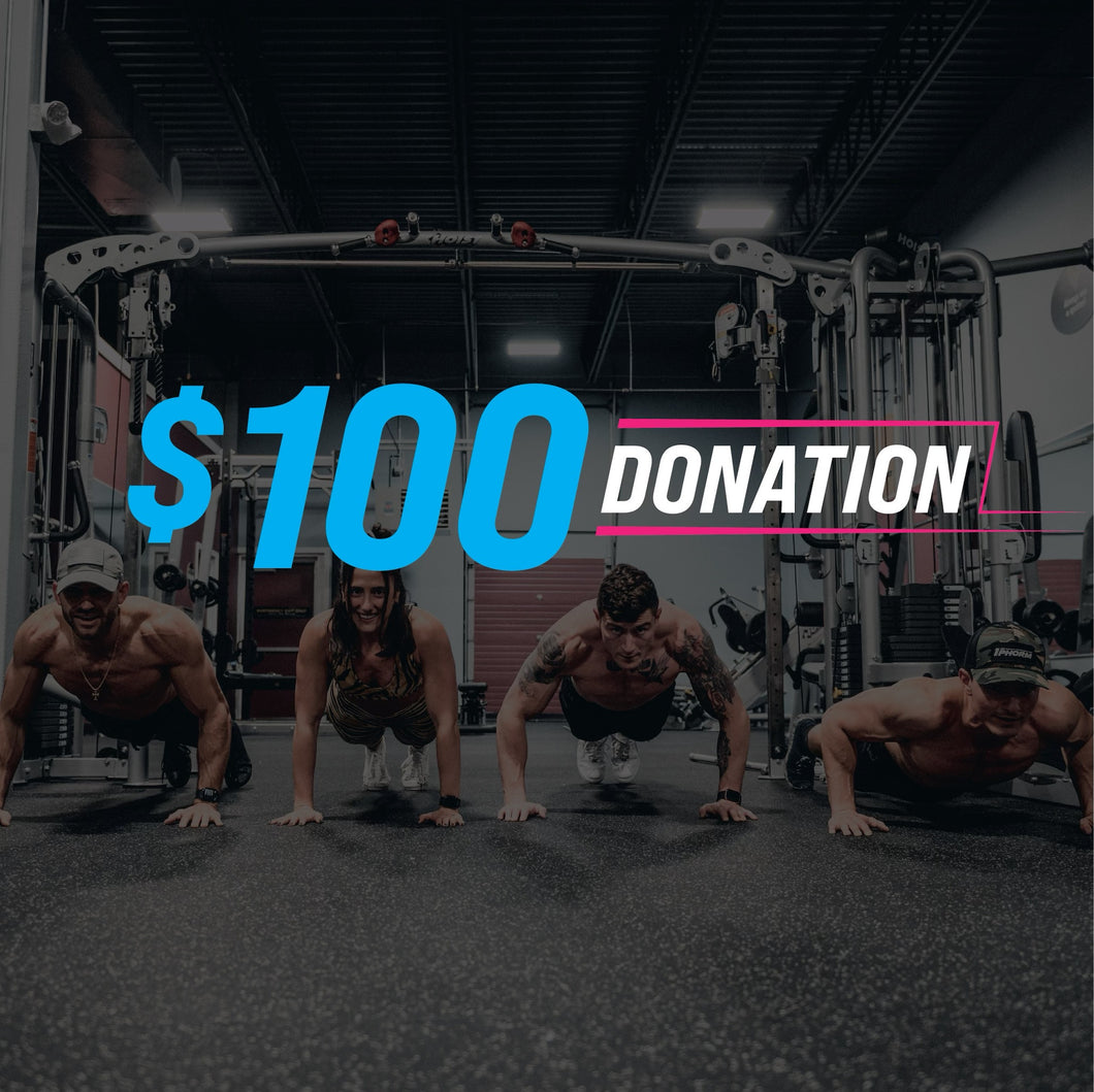 100 Dollar Donation (Admission + T-SHIRT!)