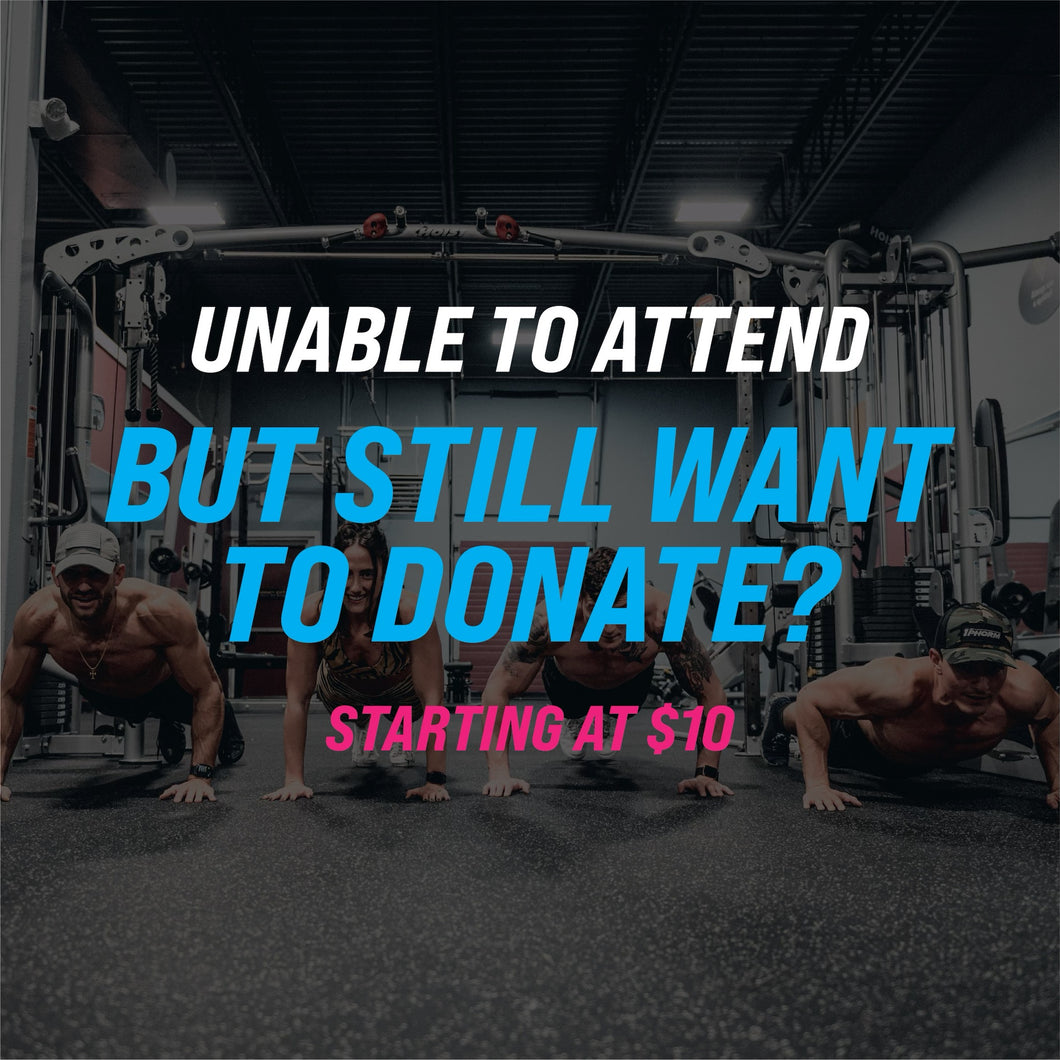 Can't attend, but still want to give
