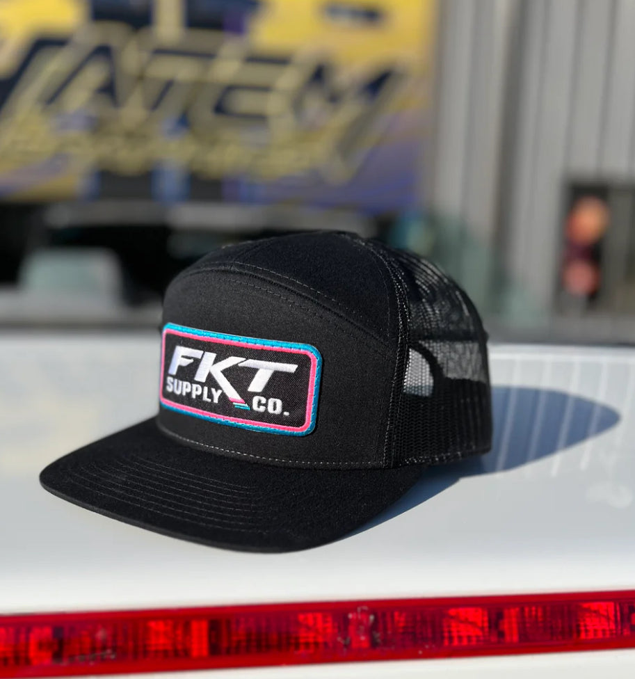 FKT Supply Co 7 Panel Hat – Hatem Graphics